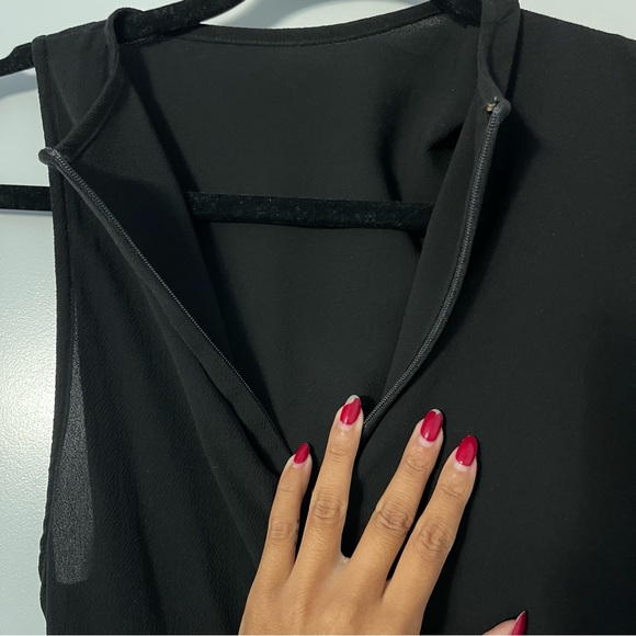 MISHA BLACK ONE SHOULDER BODY SUIT. - Picture 7 of 8